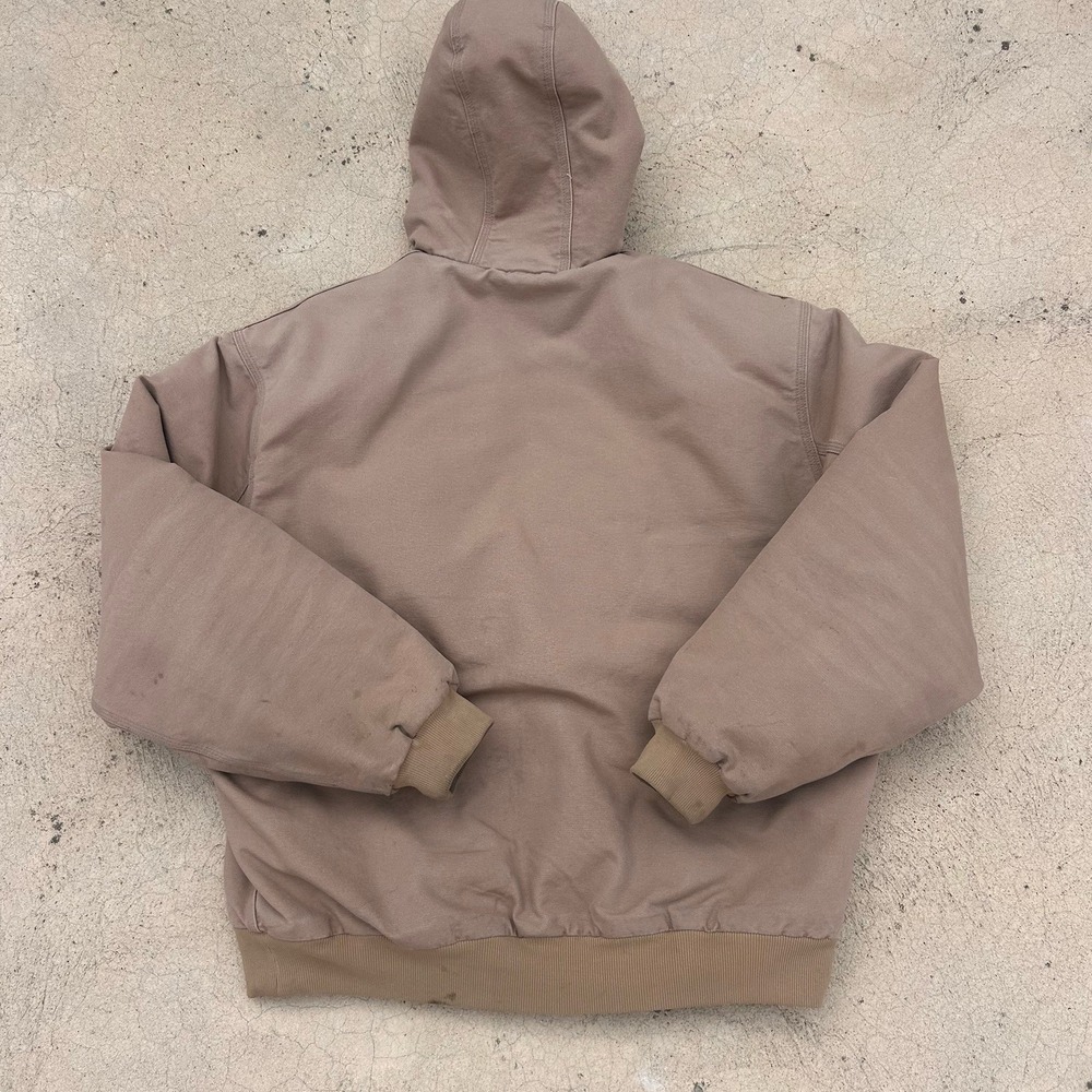 CARHARTT WIP‎ OG ACTIVE JACKET TAN CANVAS  XL QUILTED - Picture 12 of 12